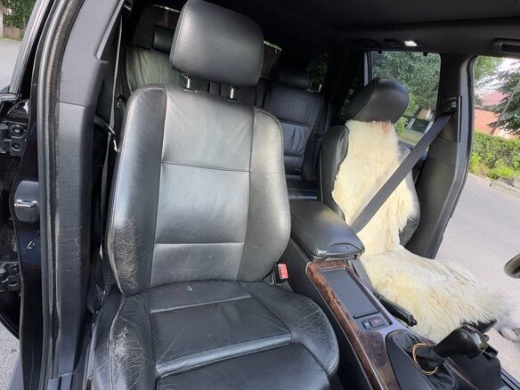 2004 BMW X5 4.4i I (E53) Рестайлинг, чёрный, 1000000 рублей - вид 10
