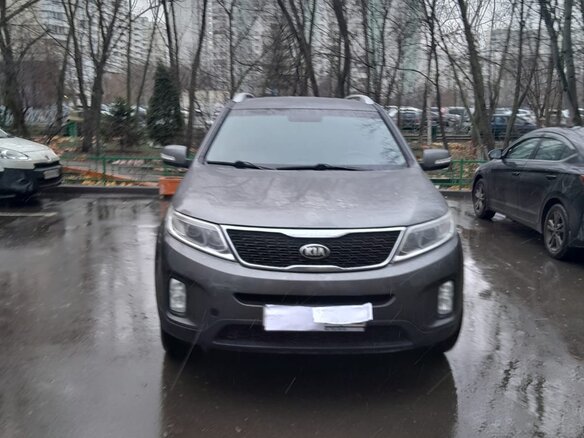 2013 Kia Sorento II Рестайлинг, серый, 1650000 рублей - вид 1
