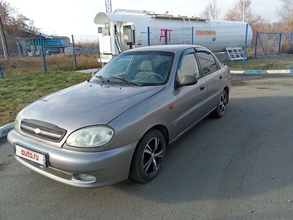 2008 Chevrolet Lanos I, серебристый, 200000 рублей - вид 2