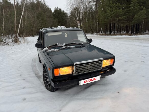 2006 Lada (ВАЗ) 2107, чёрный, 160000 рублей - вид 4