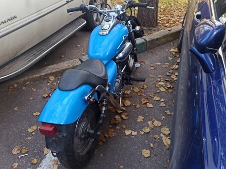 2005 Honda Magna, голубой, 140000 рублей, вид 1