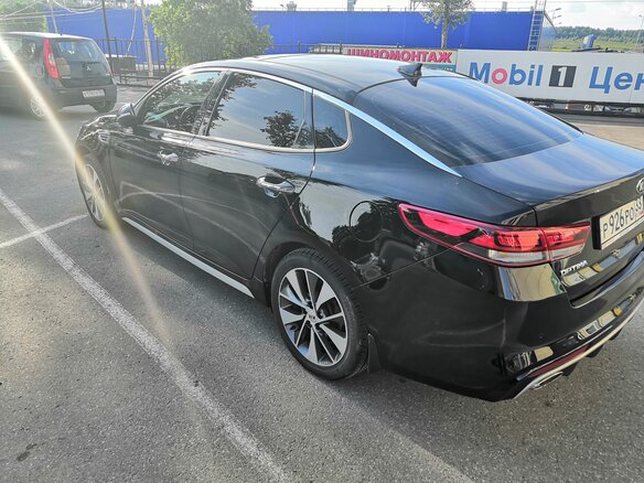 2016 Kia Optima IV, чёрный - вид 1