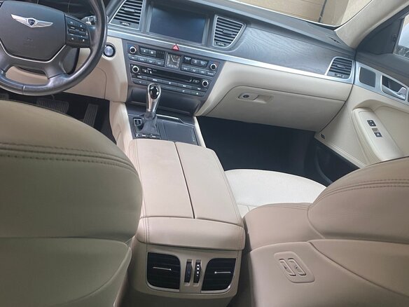 2015 Hyundai Genesis II, белый, 2400000 рублей - вид 10