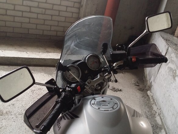 2003 Honda CB 600F Hornet, серебристый, 400000 рублей - вид 11