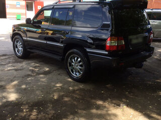 2006 Toyota Land Cruiser 100 Series Рестайлинг 2, чёрный, 2600000 рублей, вид 3