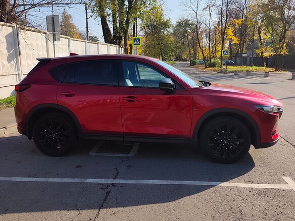 2021 Mazda CX-5 II Рестайлинг, красный, 3530000 рублей - вид 5