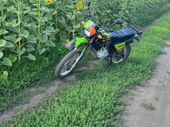 2021 Racer Enduro, зелёный, 80000 рублей - вид 4