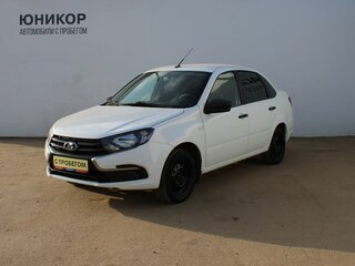 2020 Lada (ВАЗ) Granta I Рестайлинг, белый, 479000 рублей, вид 1