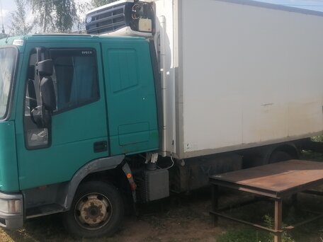 2001 Iveco EuroCargo, зелёный, 300000 рублей, вид 3