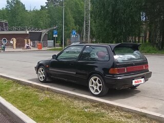 1988 Honda Civic IV, чёрный, 320000 рублей, вид 4
