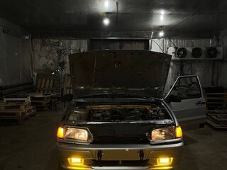 2002 Lada (ВАЗ) 2115, серебристый, 115000 рублей, вид 2