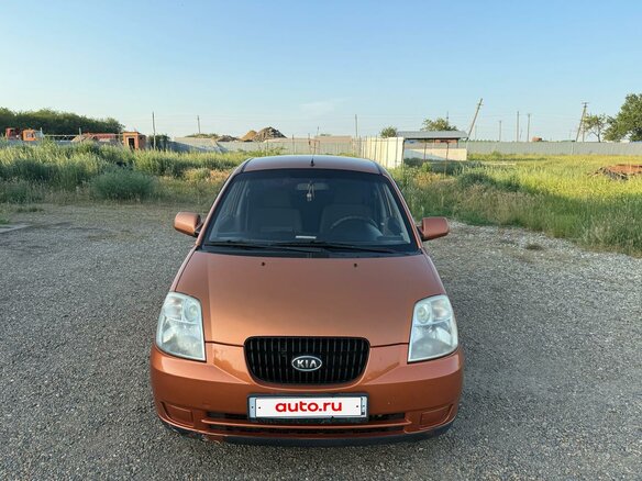 2007 Kia Picanto I, оранжевый, 450000 рублей