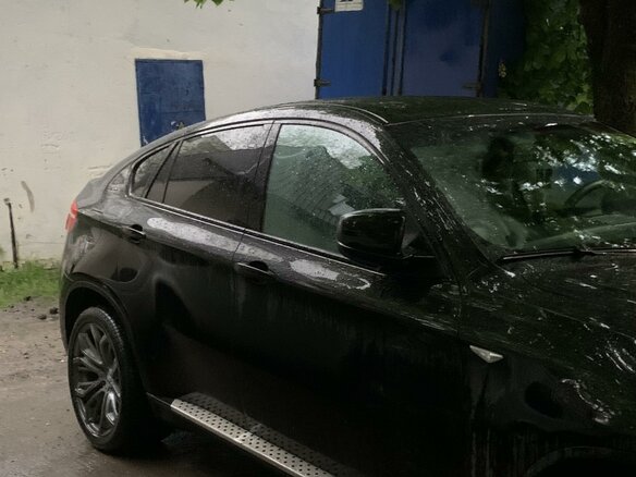 2008 BMW X6 50i 6-speed I (E71), чёрный, 1950000 рублей - вид 8