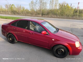 2007 Chevrolet Lacetti I, красный, 340000 рублей, вид 3