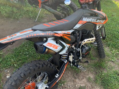 2023 Motoland CRF250 Enduro, оранжевый, 130000 рублей, вид 2