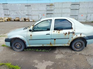 2005 Renault Logan I, зелёный, 138333 рублей, вид 4