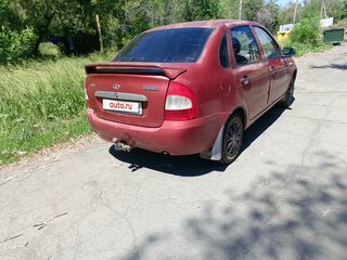2006 Lada (ВАЗ) Kalina I, красный, 185000 рублей, вид 4