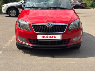 2012 Skoda Fabia II Рестайлинг, красный, 800000 рублей, вид 2