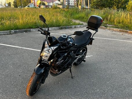 2011 Kawasaki ER-6N, чёрный, 425000 рублей, вид 3
