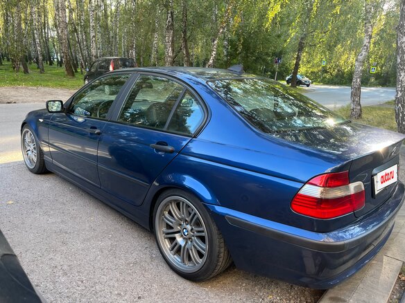 2004 BMW 3 серии 320d IV (E46) Рестайлинг, синий, 810000 рублей - вид 12