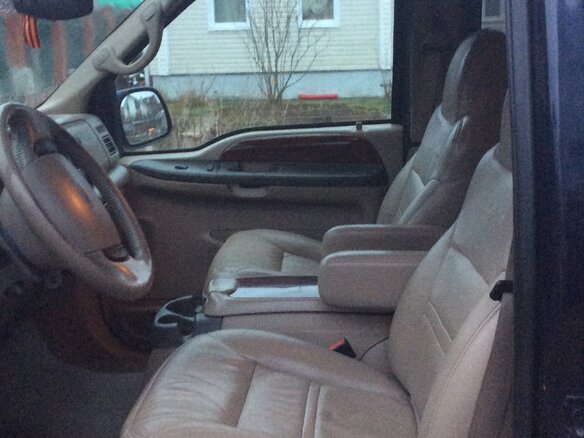 2001 Ford Excursion, синий - вид 7