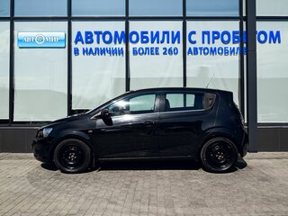 2014 Chevrolet Aveo II, чёрный, 710000 рублей, вид 2