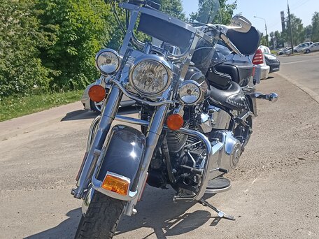2015 Harley-Davidson Heritage, чёрный, 1153134 рублей, вид 4