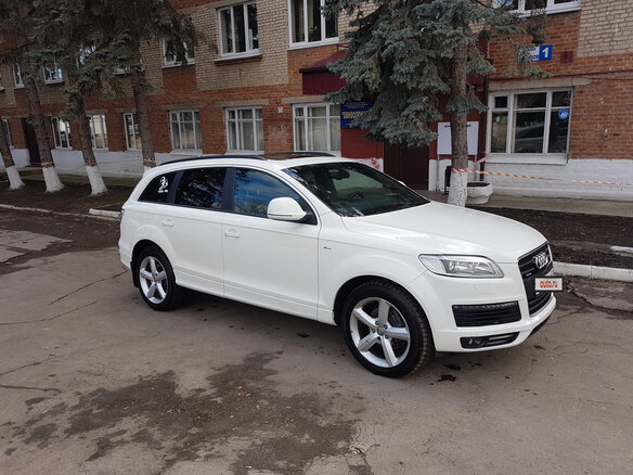2008 Audi Q7 I (4L), белый - вид 3