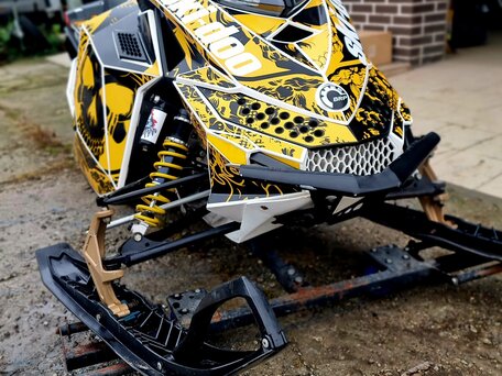 2011 BRP Ski-Doo Freeride, жёлтый, 720000 рублей, вид 1