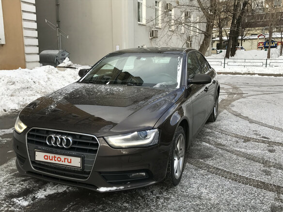 2013 Audi A4 IV (B8) Рестайлинг, коричневый - вид 5