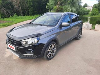 2020 Lada (ВАЗ) Vesta SW Cross I, серый, 950000 рублей, вид 4