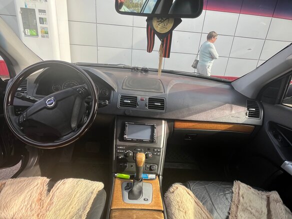 2003 Volvo XC90 I, чёрный, 450000 рублей - вид 2