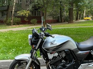 2004 Honda CB 400 Super Four, серебристый, 350000 рублей, вид 3