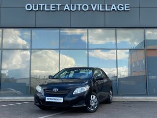 2008 Toyota Corolla AMT X (E140, E150), чёрный, 531000 рублей, вид 1