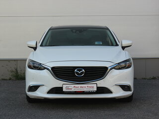 2016 Mazda 6 III (GJ) Рестайлинг, белый, 1530000 рублей, вид 3