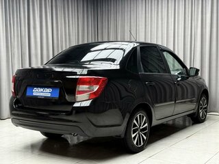 2021 Lada (ВАЗ) Granta I Рестайлинг, чёрный, 679000 рублей, вид 4