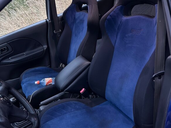 1997 Subaru Impreza I, синий, 650000 рублей - вид 20