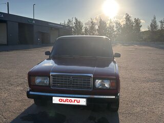 2008 Lada (ВАЗ) 2107, пурпурный, 90000 рублей, вид 2