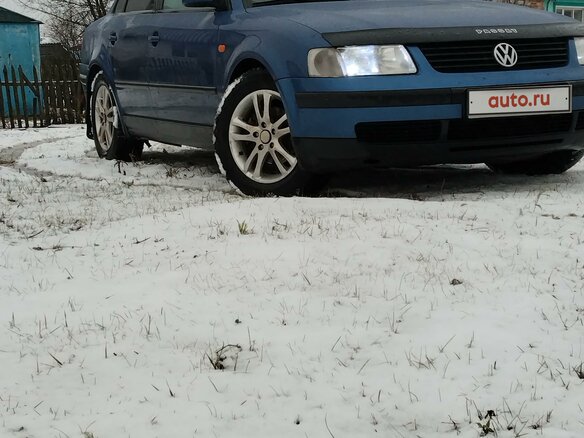 1997 Volkswagen Passat B5, синий, 450000 рублей - вид 1