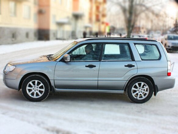 2007 Subaru Forester II Рестайлинг, серый - вид 5