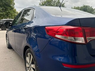 2015 Kia Rio III Рестайлинг, синий, 1170000 рублей, вид 5