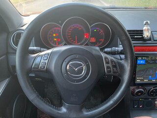 2007 Mazda 3 I (BK) Рестайлинг, красный, 655000 рублей, вид 4