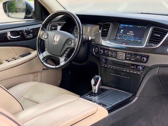 2013 Hyundai Equus II Рестайлинг, чёрный, 1350000 рублей - вид 8