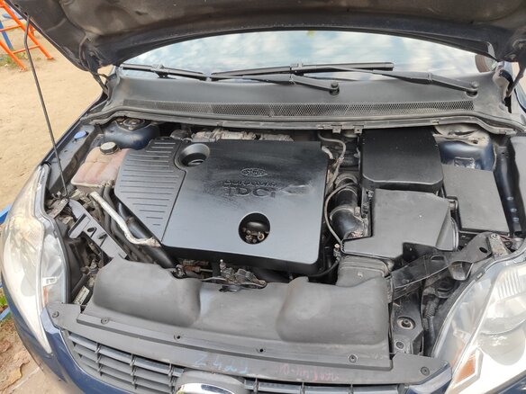 2008 Ford Focus II Рестайлинг, синий, 470000 рублей - вид 10