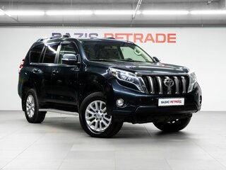 2014 Toyota Land Cruiser Prado 150 Series Рестайлинг 1, серый, 2795000 рублей, вид 3