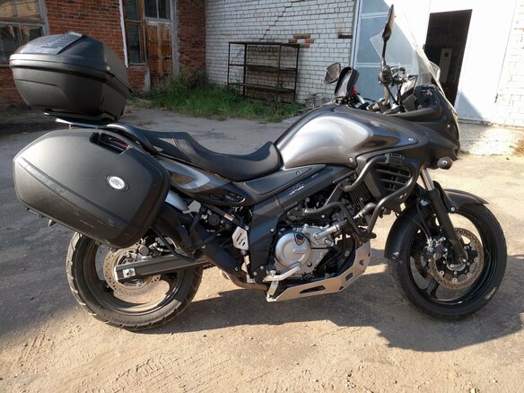2014 Suzuki V-Strom DL 650, чёрный - вид 14
