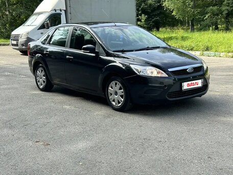 2011 Ford Focus II Рестайлинг, чёрный, 499000 рублей, вид 3