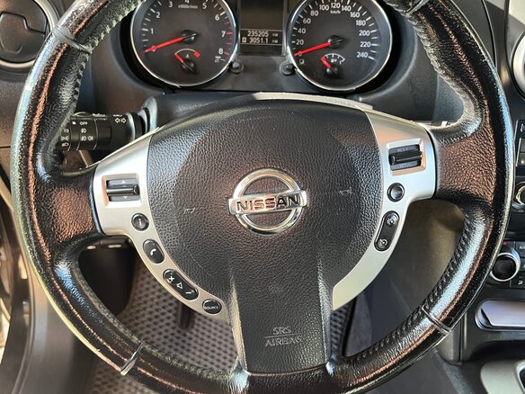 2012 Nissan Qashqai I Рестайлинг, чёрный - вид 7