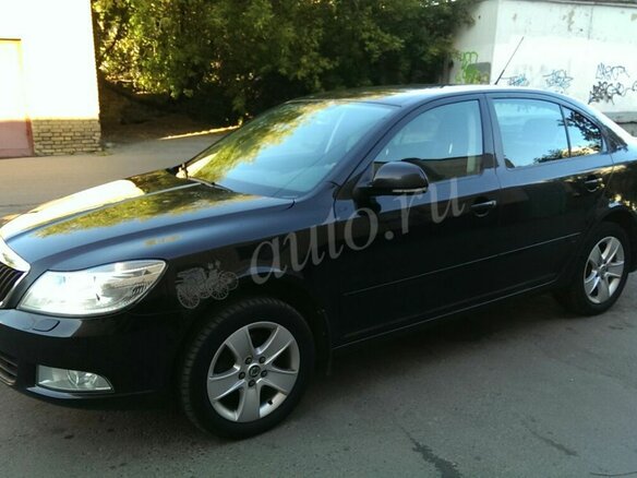 2011 Skoda Octavia II (A5) Рестайлинг, чёрный - вид 11