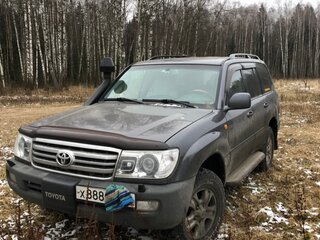 2007 Toyota Land Cruiser 100 Series Рестайлинг 2, серый, 2550000 рублей, вид 1